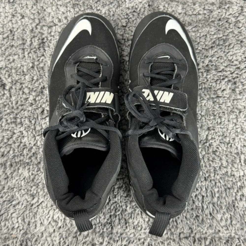 Nike Men's 9.5 Blade Shark Football Cleats Black High Top 315789-011 Athletic